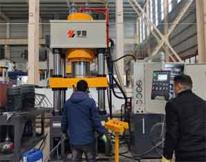 500噸汽車零部件擠壓成形液壓機